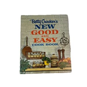 Betty Crocker's New Good And Easy Cook Book 1962 First Ed. Hardcover Read Stains